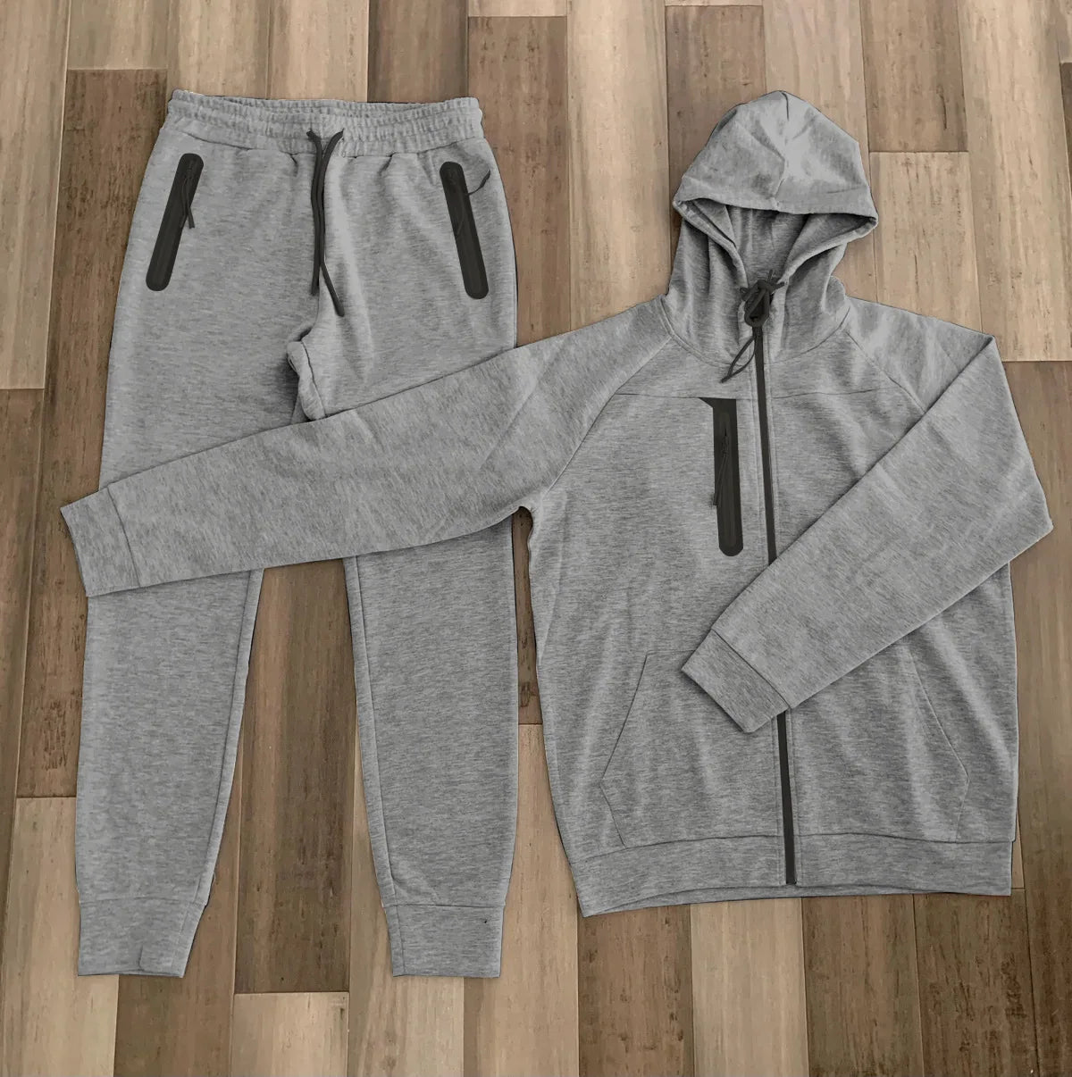 2022 Training Activewear Blank Zip Up Two Piece Sportswear Men Tracksuit and Clothes Sports Men Jogger Track Suits Wear Set