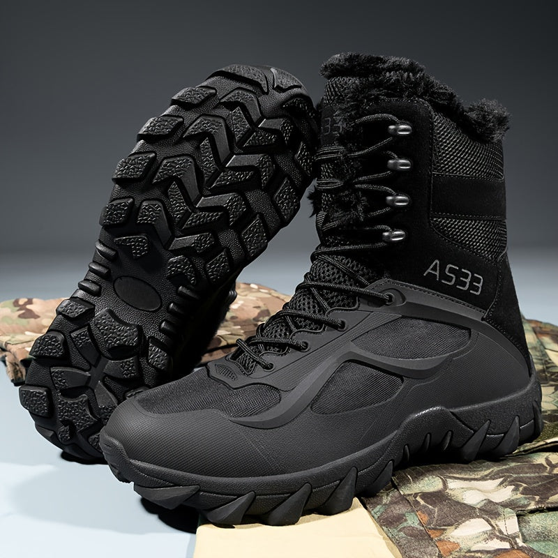 Mens Tactical Snow Boots