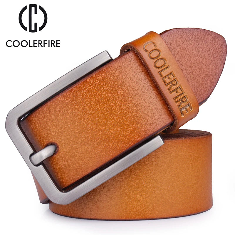 Men's Belt Genuine Leather Belt for Men Designer  Belts Men High Quality Fashion Luxury Brand Wide Belts