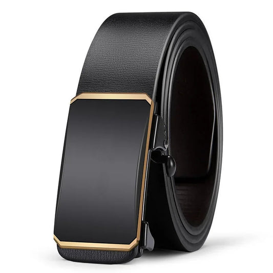 Men Belts Automatic Buckle Belt PU Leather High Quality Belts for Men Leather Strap Casual Buises for Jeans  Belt for Men