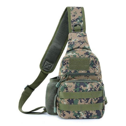 Tactical Army Shoulder Bag Men Sling Crossbody Molle Bags Multicam